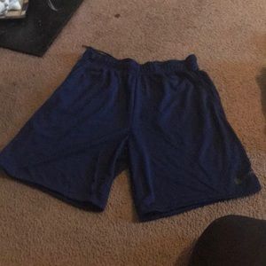 NWT Lg Nike DRI-FIT dark navy blue shorts